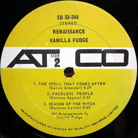 Vanilla Fudge - Renaissance