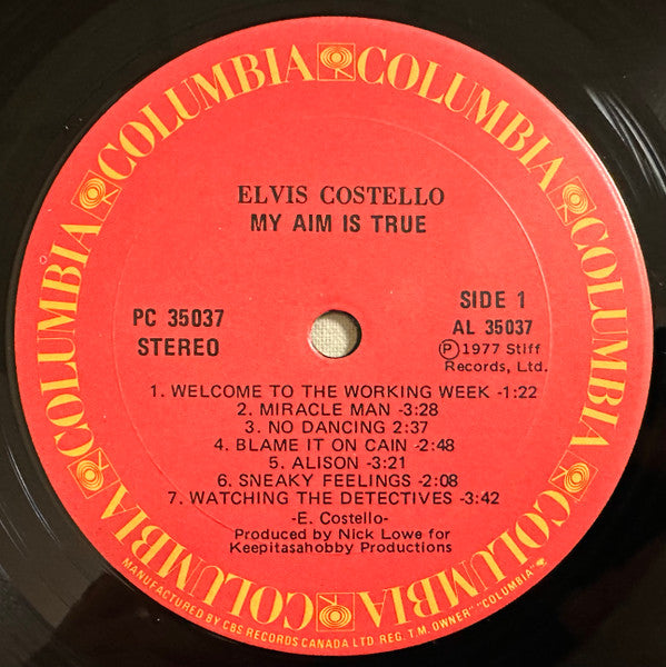 Elvis Costello - My Aim Is True - 1977