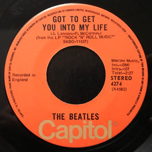 Beatles, The - Got To Get You Into My Life - 1976