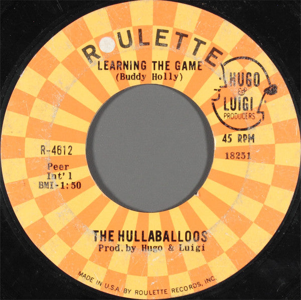 Hullaballoos, The - Learning The Game - 1965
