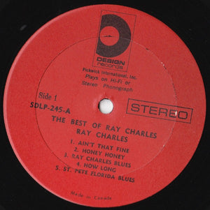 Ray Charles - The Best Of Ray Charles