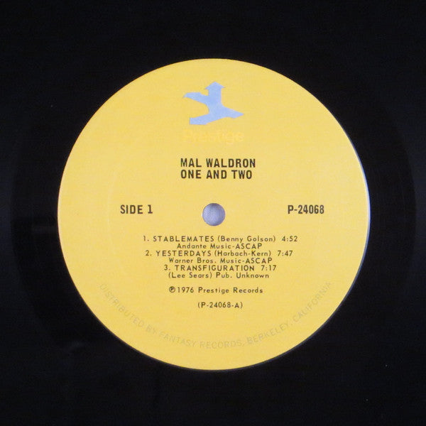 Mal Waldron - One And Two Vinyl Record