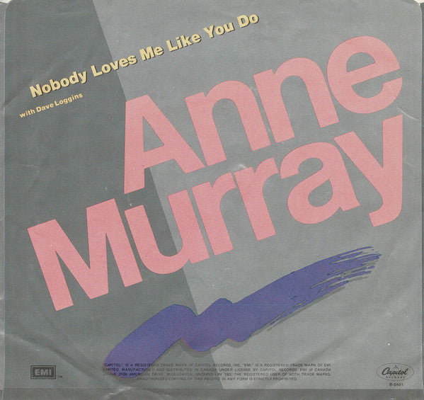 Anne Murray With Dave Loggins - Nobody Loves Me Like You Do - 1984