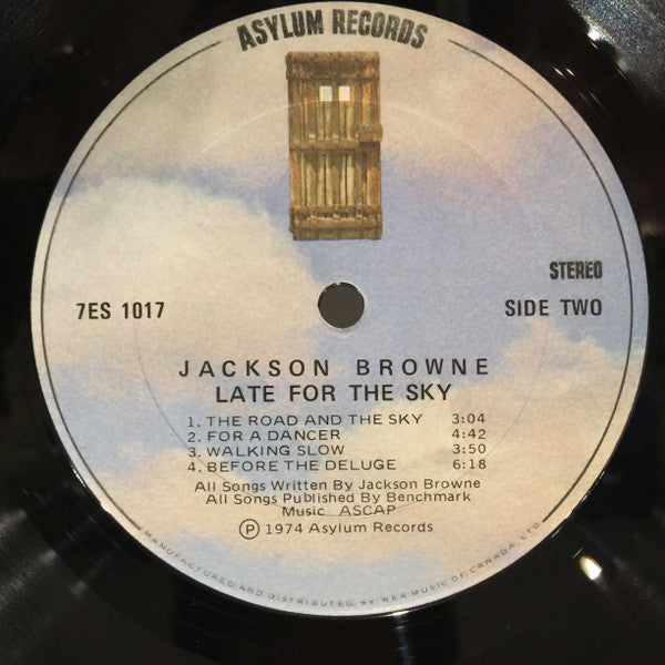 Jackson Browne - Late For The Sky