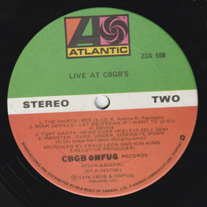 Various - Live At CBGB's - The Home Of Underground Rock