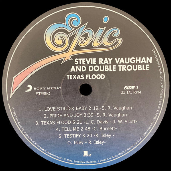 Stevie Ray Vaughan & Double Trouble - Texas Flood - 2017