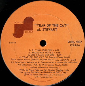Al Stewart - Year Of The Cat - 1976