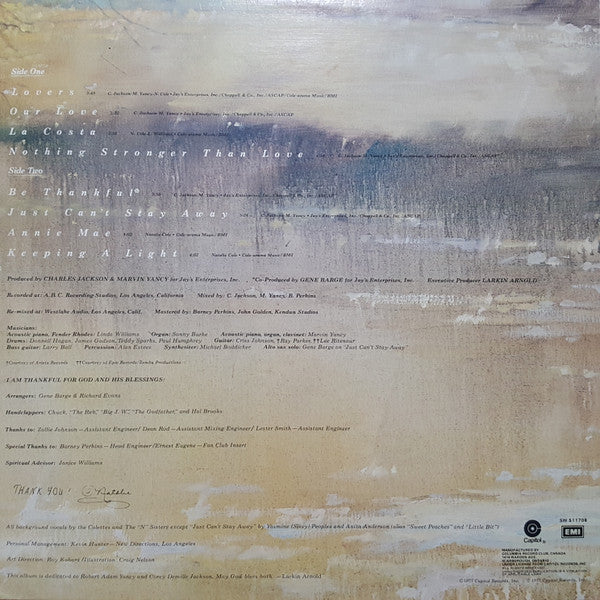 Natalie Cole - Thankful - 1977