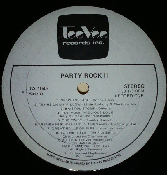 Various - Party Rock II - 1976