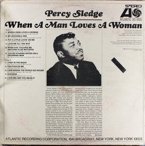 Percy Sledge - When A Man Loves A Woman -