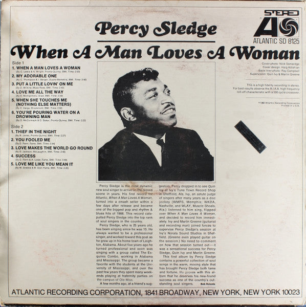 Percy Sledge - When A Man Loves A Woman -