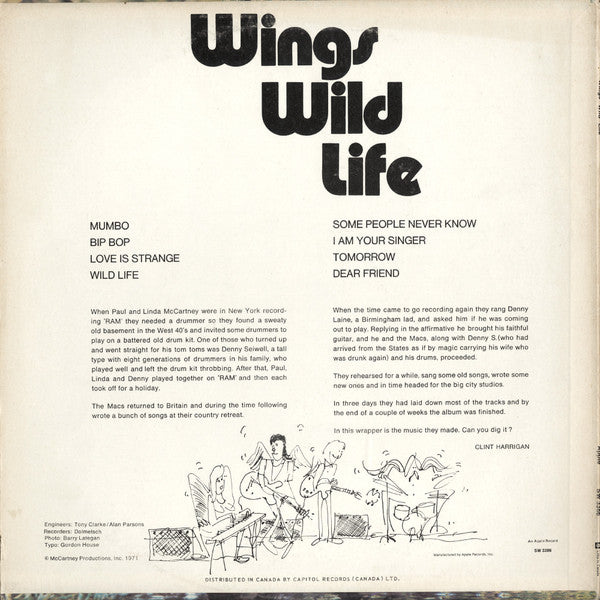 Wings - Wild Life - 1971