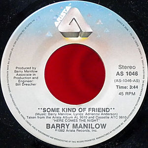 Barry Manilow - Some Kind Of Friend