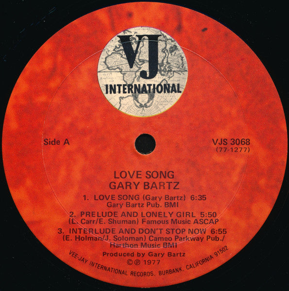 Gary Bartz - Love Song - 1977