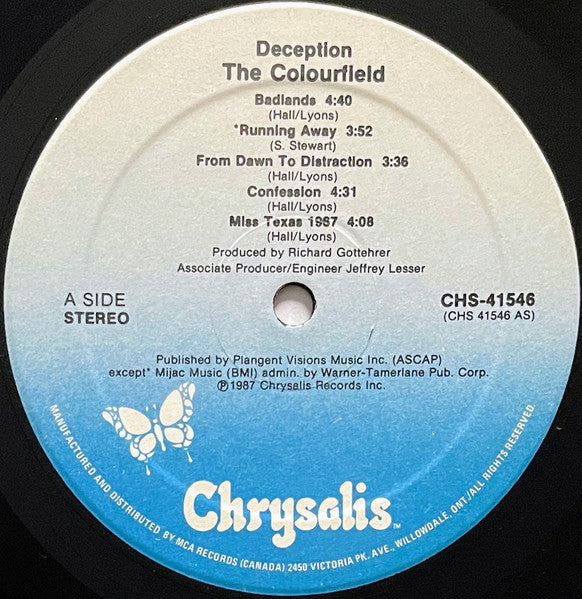Colourfield, The - Deception - 1987