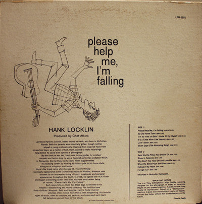 Hank Locklin - Please Help Me, I'm Falling - 1960
