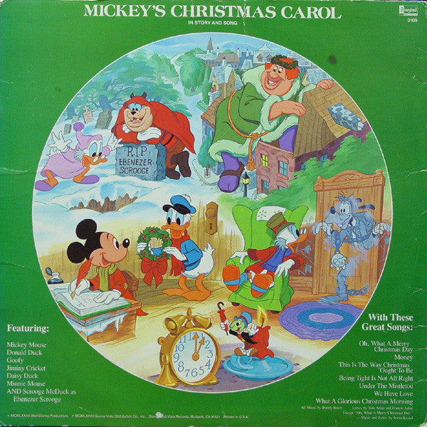 Various - Mickey's Christmas Carol - In Story And Song