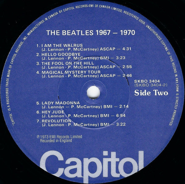 Beatles, The - 1967-1970 - 1976