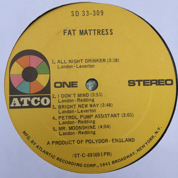 Fat Mattress - Fat Mattress - 1969