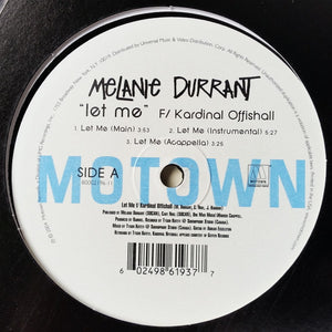 Melanie Durrant - Let Me