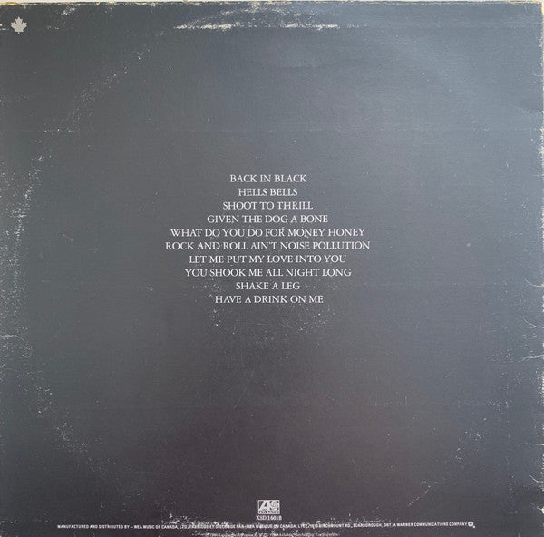 AC/DC - Back In Black