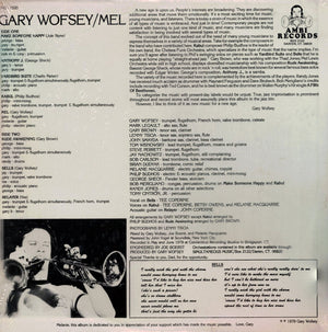 Gary Wofsey - Mel