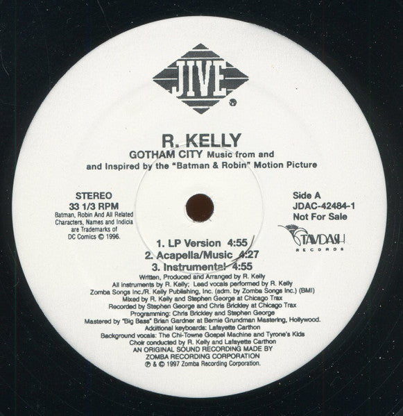 R. Kelly - Gotham City (Remix) - 1997