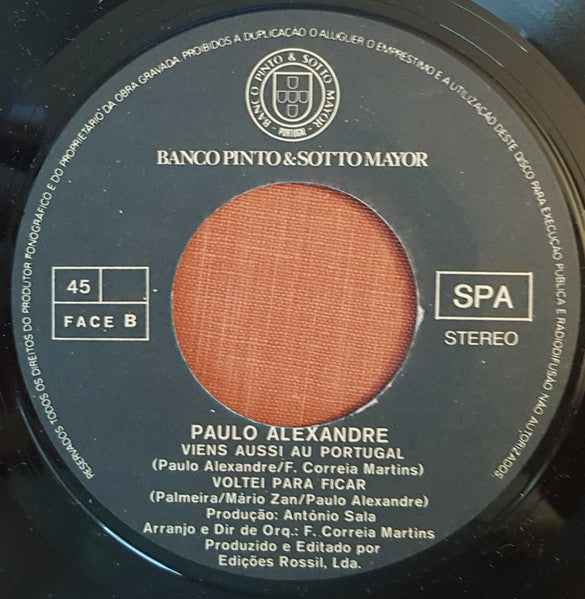 Paulo Alexandre - Deposita A Tua Esperança - 1986