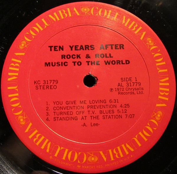 Ten Years After - Rock & Roll Music To The World - 1972
