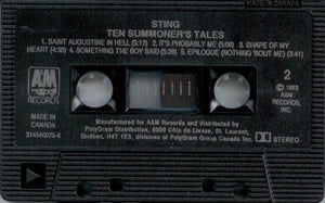 Sting - Ten Summoner's Tales - 1993