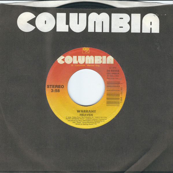 Warrant - Heaven