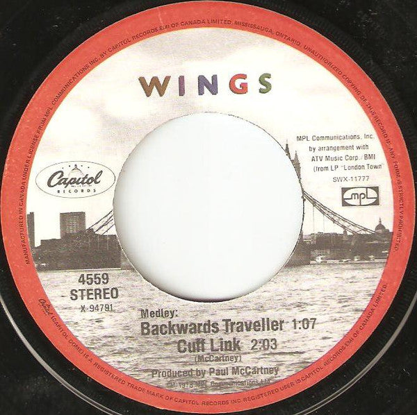 Wings - With A Little Luck - 1978