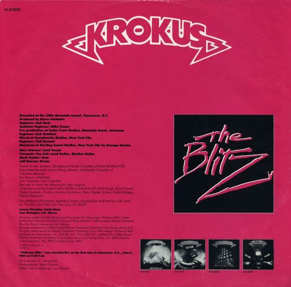 Krokus - The Blitz