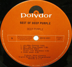 Deep Purple - Best Of Deep Purple -