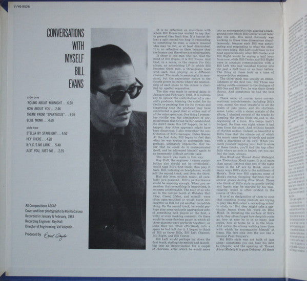 Bill Evans - Conversations With Myself -