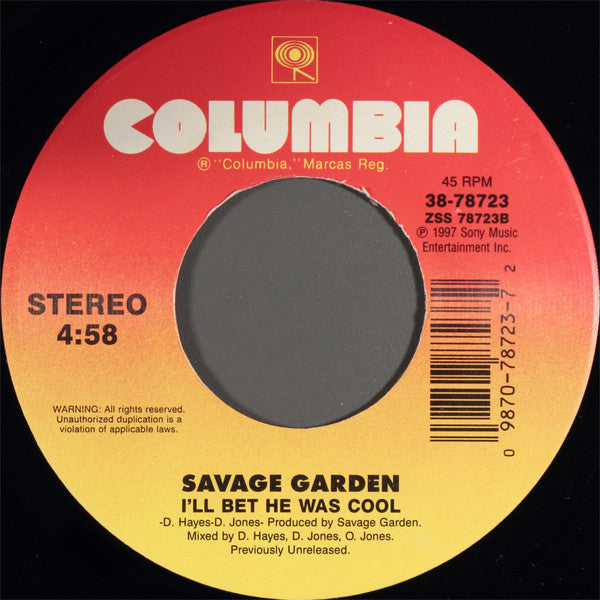 Savage Garden - Truly Madly Deeply - 1997