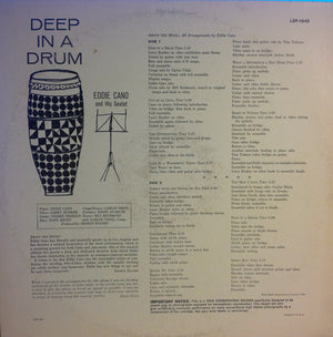 Eddie Cano And His Sextet - Deep In A Drum - 1958