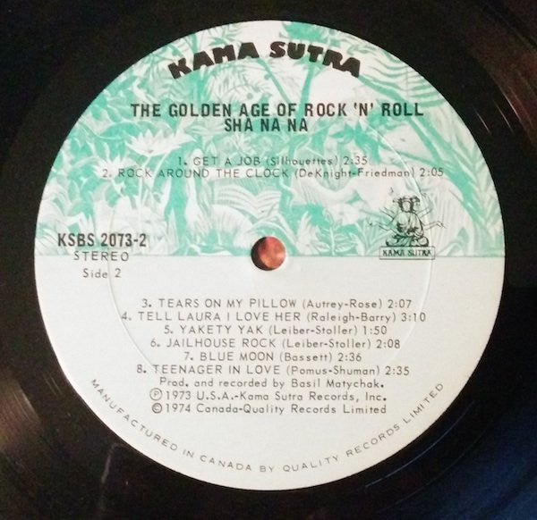 Sha Na Na - The Golden Age Of Rock 'N' Roll - 1974