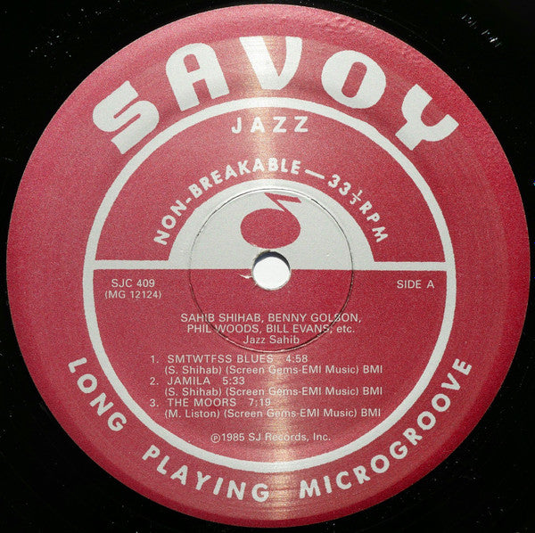 Sahib Shihab - Jazz Sahib -