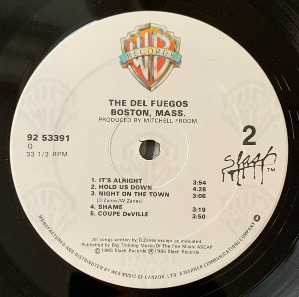 Del Fuegos, The - Boston, Mass. - 1985