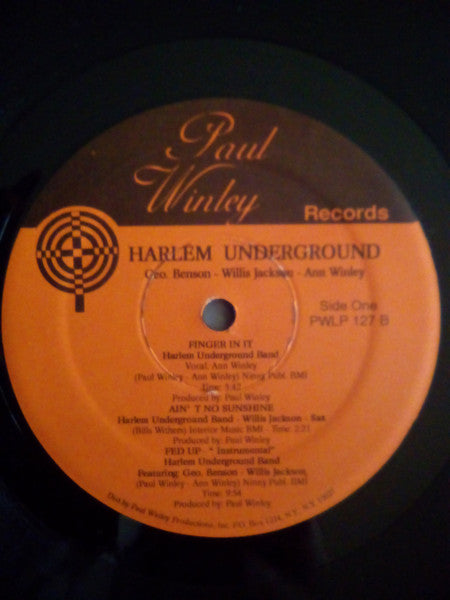 Harlem Underground Band - Harlem Underground -