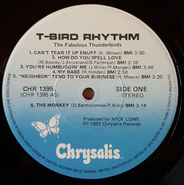 The Fabulous Thunderbirds - T-Bird Rhythm