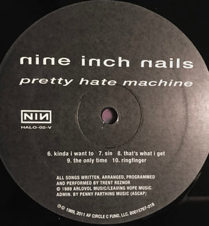 Nine Inch Nails - Pretty Hate Machine Vinyl Record