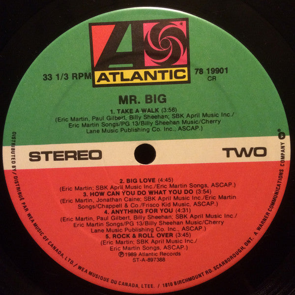 Mr. Big - Mr. Big - 1989