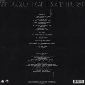 Ann Peebles - I Can't Stand The Rain Vinyl Record