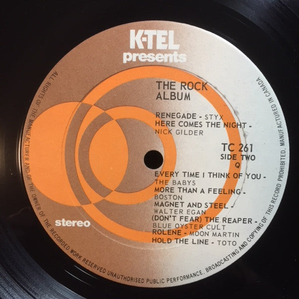 Various - The Rock Album - 1980