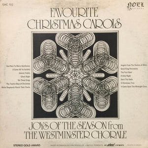 Westminster Chorale, The - Favourite Christmas Carols (Joys Of The Season From The Westminster Chorale) -