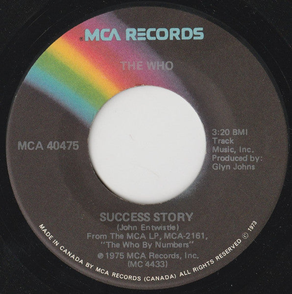 Who, The - Squeeze Box / Success Story - 1975