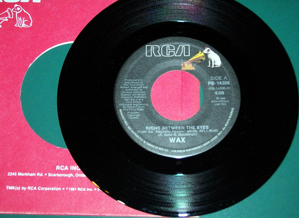 Wax - Right Between The Eyes - 1986