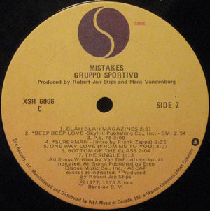 Gruppo Sportivo - Mistakes